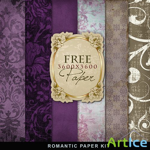 Textures - Romantic Velvet Vintage Papers