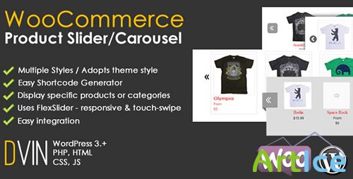 CodeCanyon - WooCommerce Product Slider / Carousel v1.5.1