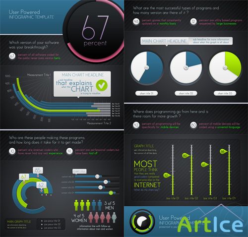 User Powered Infographic Template V.5