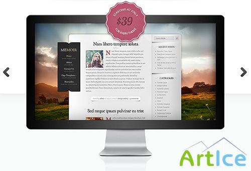 ElegantThemes - Memoir v3.6 - WordPress Theme