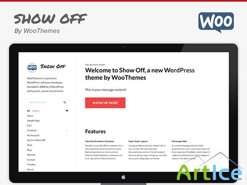 WooThemes - Show Off v1.0 - WordPress Template