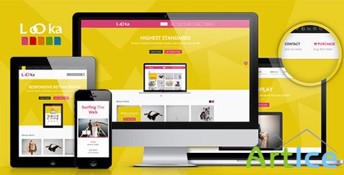 ThemeForest - Looka - Creative Agency / Portfolio Template - RIP