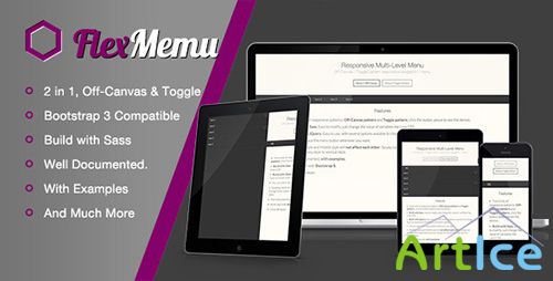 CodeCanyon - FlexMenu - Responsive Off-Canvas/Toggle Navigation - RIP