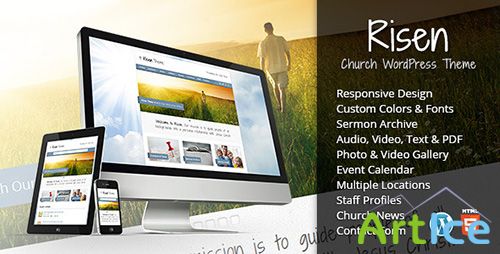 ThemeForest - Risen v1.1.7 - Church WordPress Theme (Responsive)