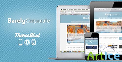 ThemeForest - Barely Corporate v4.0.0 - Responsive WordPress Theme