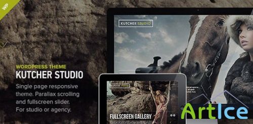 ThemeForest - Kutcher Studio v1.0.1 - Responsive WordPress Theme