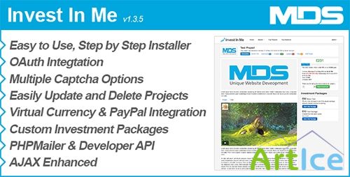 CodeCanyon - Invest In Me v1.3.5