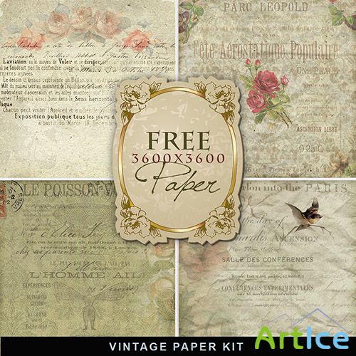 Textures - Old Vintage Backgrounds #159