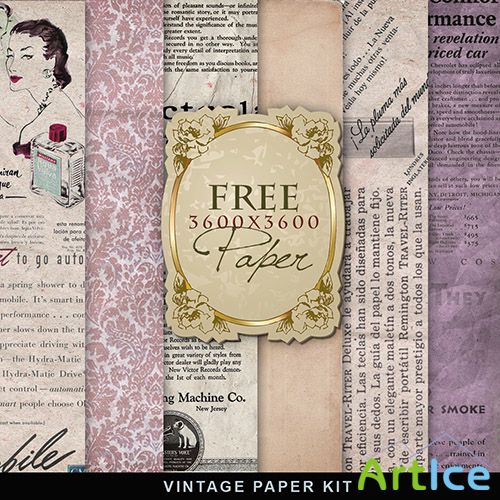 Textures - Old Vintage Backgrounds #160