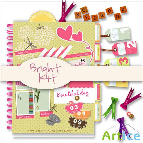 Bright Kit PNG Files