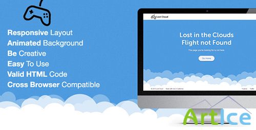 ThemeForest - Lost - Responsive 404 Error Template - RIP