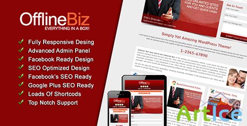 WPMania - OfflineBiz v1.0 - Premium WordPress Theme