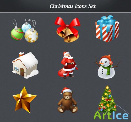 Christmas Icons Set