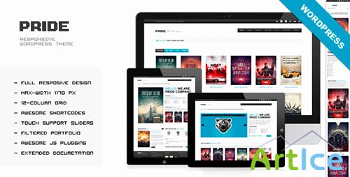 ThemeForest - PRIDE v1.0 - Responsive WordPress Theme