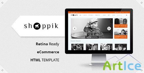 ThemeForest - Shoppik - Responsive HTML Ecommerce Template - RIP