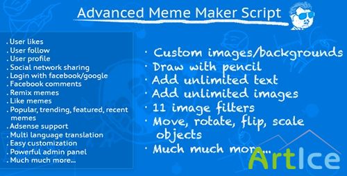 CodeCanyon - Advanced Meme Maker Retail (Update: 2013-09-16)