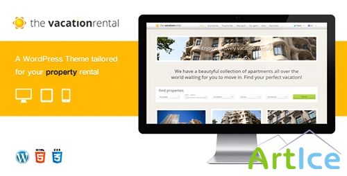 ThemeForest - The Vacation Rental v2.0 - WordPress Theme