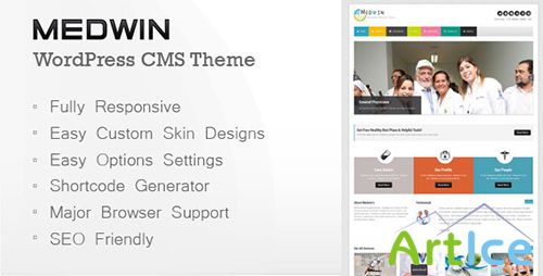 ThemeForest - Medwin v2.0 - Responsive Medical WordPress Theme