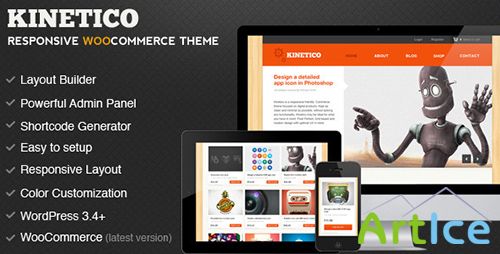 ThemeForest - Kinetico v5.0 - Responsive WordPress E-Commerce