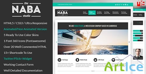 ThemeForest - Naba - Multipurpose Business HTML Template - RIP