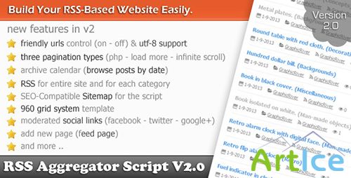 CodeCanyon - RSS Aggregator Script v2.0