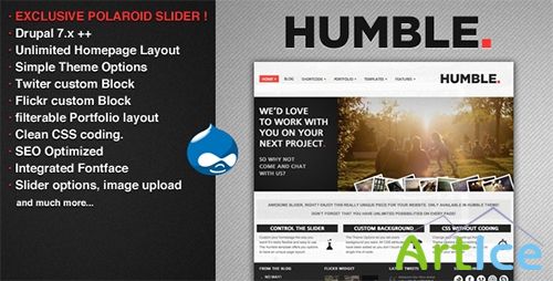 ThemeForest - Humble - Drupal Theme