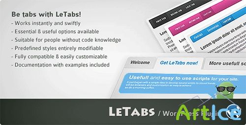 CodeCanyon - LeTabs WordPress v1.1