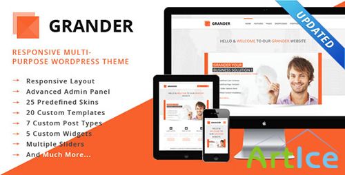 ThemeForest - GRANDER v1.1.4 - Responsive WordPress Theme