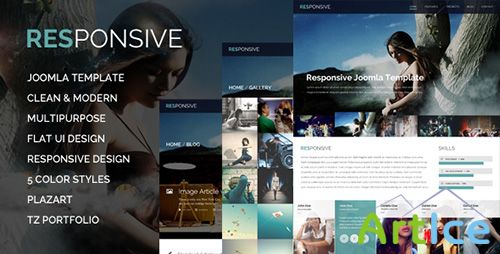 TemPlaza - Responsive v1.1 Joomla Template