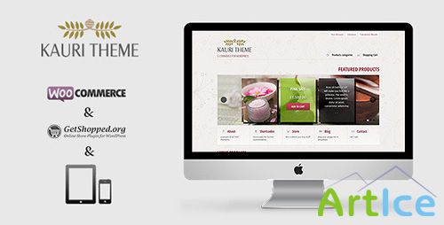 ThemeForest - Kauri v2.0.2 - responsive theme for WP e-Commerce