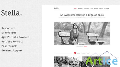 Mojo-Themes - Stella v1.1 - Responsive WordPress Portfolio Theme