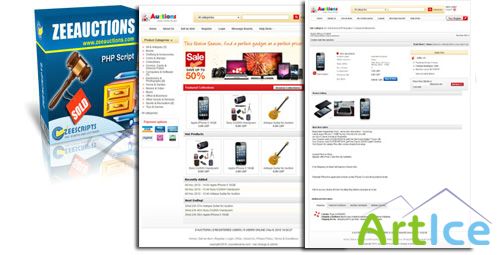 Zeeauctions - Ebay Clone Auction PHP Script Software