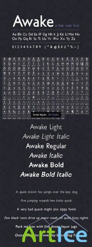 MediaLoot - Awake Sans Web Font