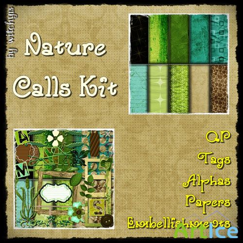 Scrap Set - Nature Calls