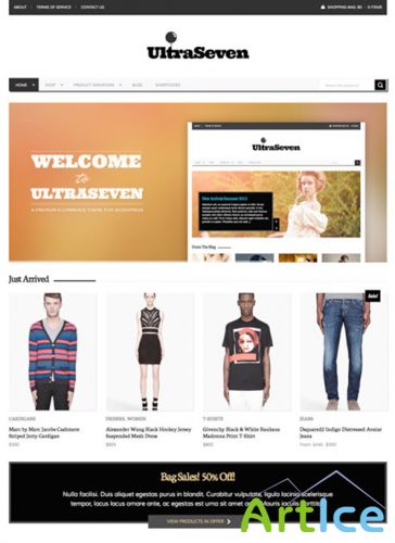 Cssigniter - UltraSeven v1.0 - Premium WordPress eCommerce Theme