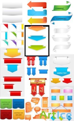 Vector Web Banners Set