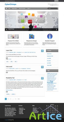 CyberChimps - iFeature Pro 5 v2.1.3 - WordPress Theme