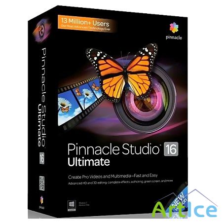 Pinnacle Studio 16 Ultimate ( 16.1.0.115, Final, Mul / Rus )