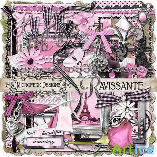 Scrap Set - Avissante PNG and JPG Files