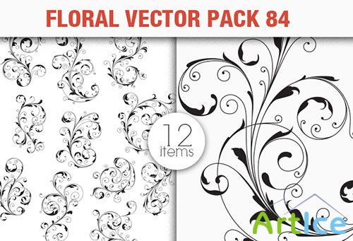 Floral Vector Pack 84