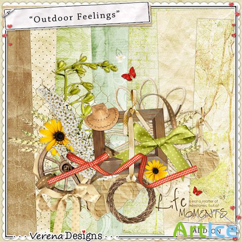 Scrap Set - Outdoor Feelings PNG and JPG Files