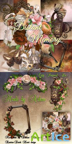 Scrap Set - Distant Memory PNG and JPG Files