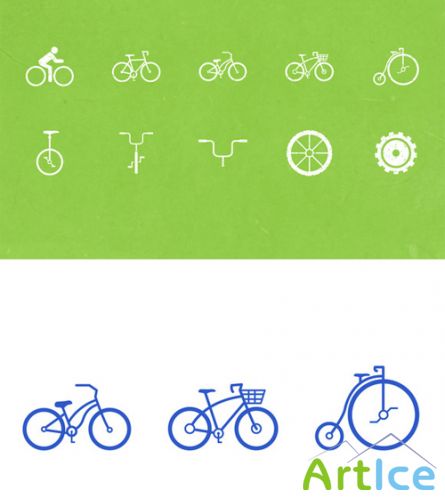 Vector Bike Icons