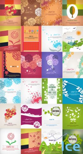 25 Nature Vector Illustrations Set 1