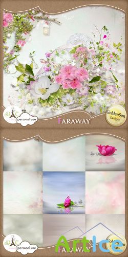 Scrap Set - Faraway PNG and JPG Files