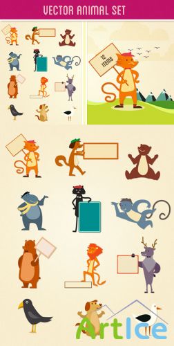 Vector Animal Set 2