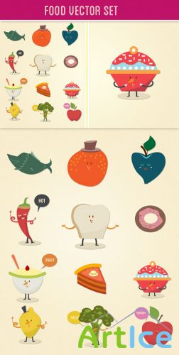 Food Vector Set 2