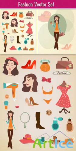 Fashion Vector Set 2