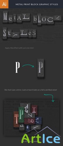 Metal Print Block Generator for Illustrator