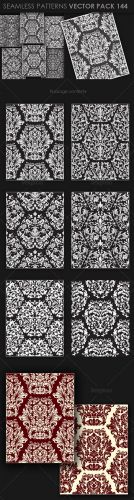 Seamless Patterns Vector Pack 144